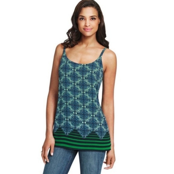 CAbi Tops - CAbi Border Stripe Tank